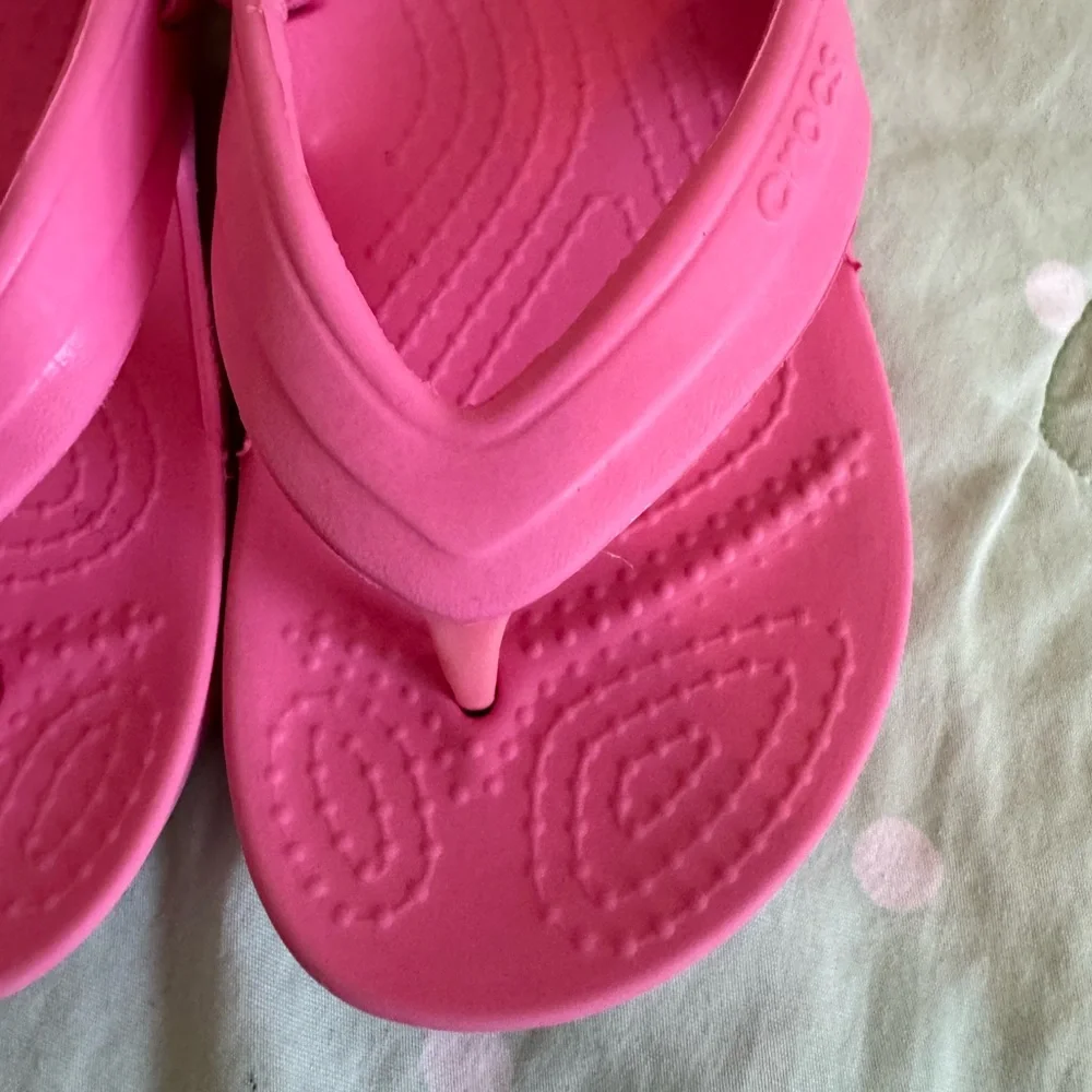 CROCS Kids Pink Sandals Toddler size 9